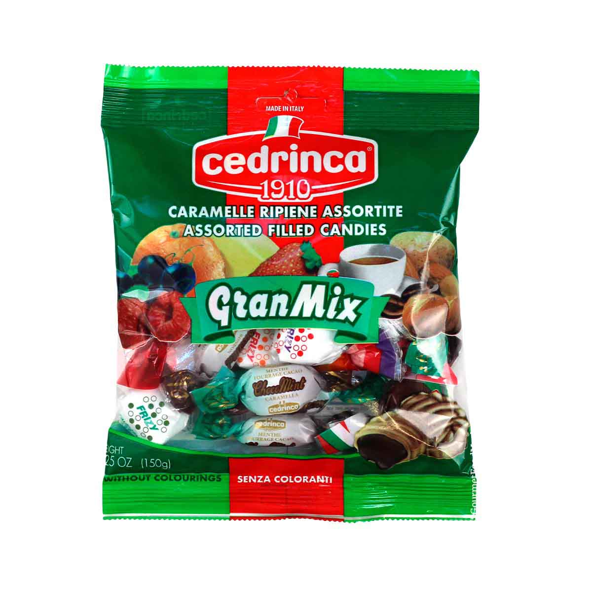 Cedrinca - Caramelle Ripiene Assortite - Gran Mix - 150g