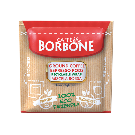 Caffe Borbone - Miscela Rossa -  E.S.E. Paper Pods - 150ct (Red)
