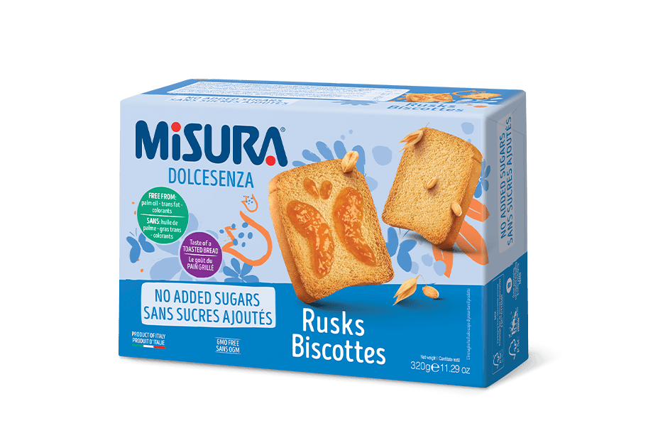 Misura - Fette Biscottate (No Sugar Added ) - 320g (11.29 oz )
