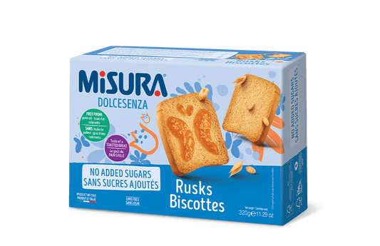 Misura - Fette Biscottate (No Sugar Added ) - 320g (11.29 oz )