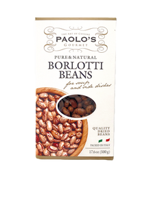 Paolo's - Borlotti Beans - 500g (17.6oz)