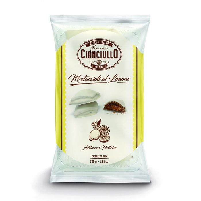 Cianciullo - Mostaccioli al Limone - 200g (7.05oz)