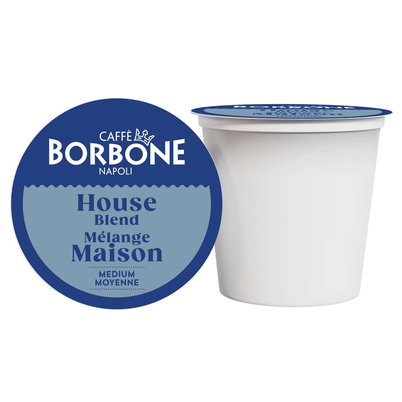 Caffe Borbone - 100% Arabica House Blend K-Cups - Medium Roast - 100g