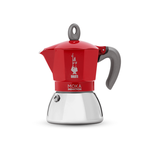 Bialetti - MOKA INDUCTION RED 4 Cup