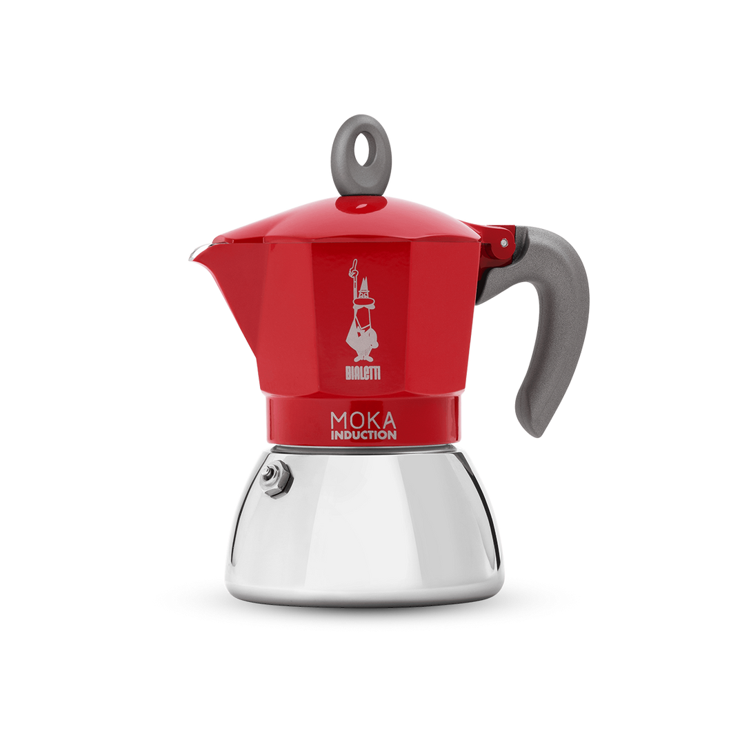 Bialetti - MOKA INDUCTION RED 4 Cup