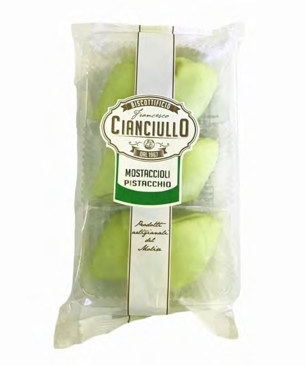 Cianciullo - Mostaccioli al Pistacchio - 200g (7.05oz)