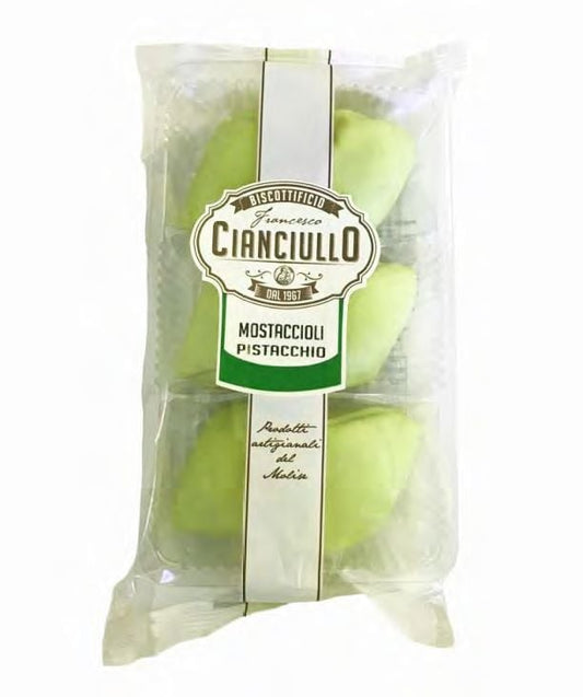 Cianciullo - Mostaccioli al Pistacchio - 200g (7.05oz)