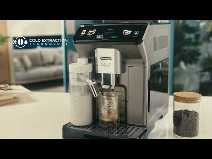 Delonghi - Eletta Explore Fully Automatic Espresso Machine with Cold Brew Technology ECAM45086S