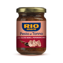 Rio Mare - Pesto al Tonno - con Olive Nere e Peperoncino - 130g