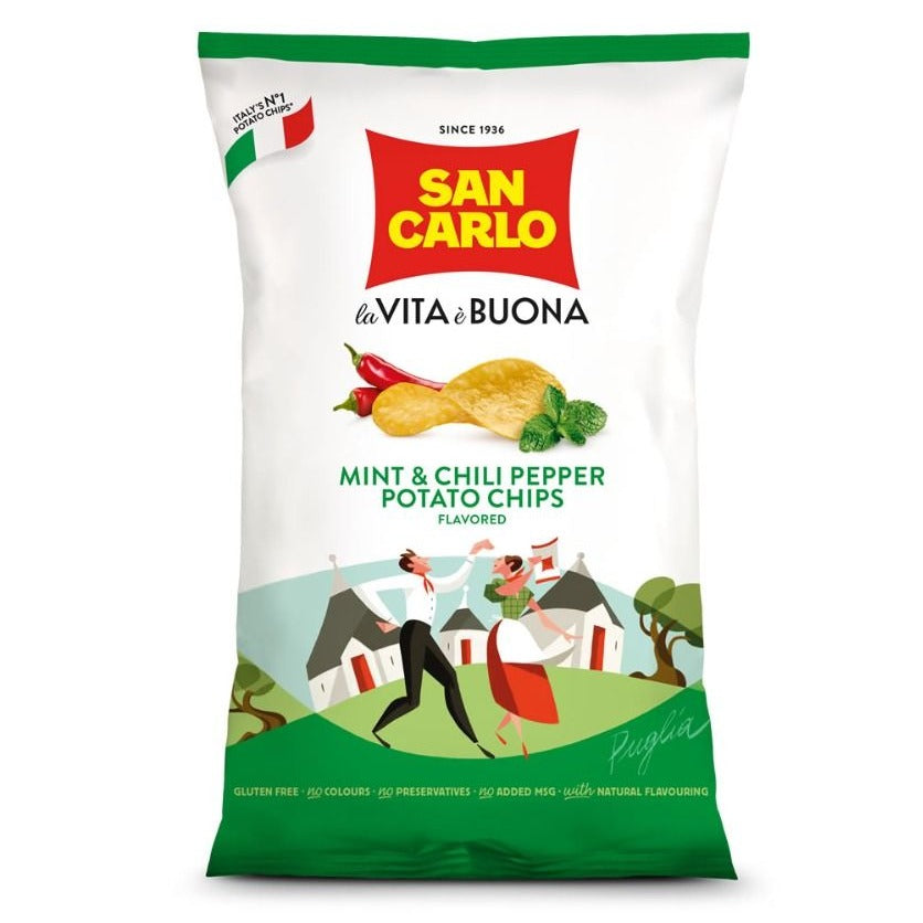San Carlo - Mint & Chili Pepper - 150g (5.29oz)