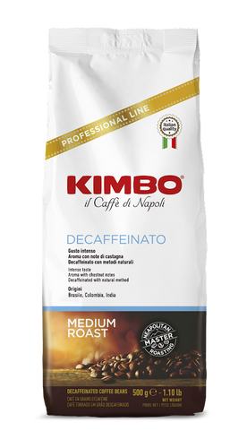 Caffe Kimbo - Decaf - Espresso Whole beans - 1.1lb Bag