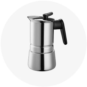 Pedrini - Stainless Steel Moka Espresso Maker