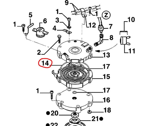 Lavazza - Boiler Gasket for Espresso Point Machines - 10088106