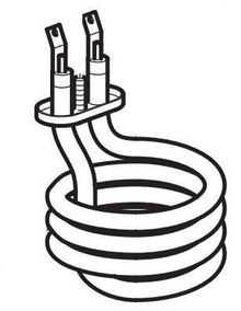 Heating Element for Saeco Sirena 11004509 (includes gasket)