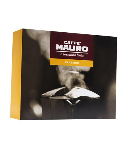 Mauro - Classico Blend - Ground Espresso - Two 8.8oz Bricks (Double Pack)
