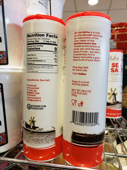 Antica Salina - Sale Marino Grosso - 26.5 oz