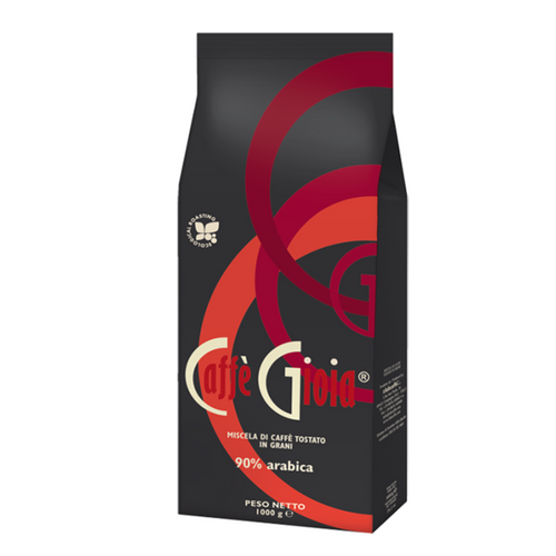 Caffe Gioia - 90% Arabica - Brown - Espresso Whole beans - 2.2lb Bag