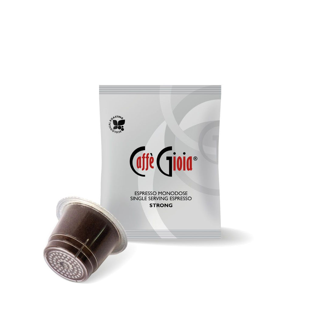 Caffe Gioia - Espresso Strong Capsules - 30 Capsules / Box - Compatible with Nespresso® Machines