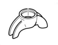 Rancilio 2 Cup Spout - 20112111