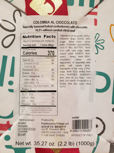 Filippi - Colomba Con Cioccolato - 35.27 oz