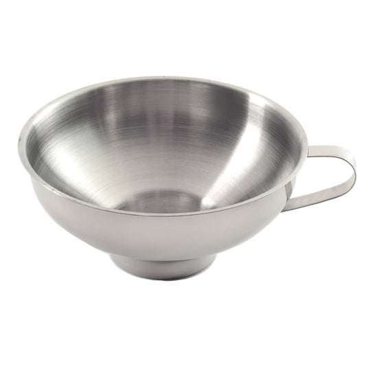 Norpro - S/S Wide Mouth Funnel With Handle