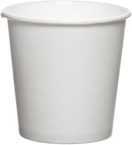 White Paper Cups - 4oz (50 Cups)