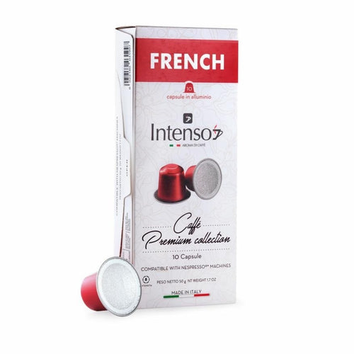 Intenso - French Capsules - 10/Box - Compatible with Nespresso® Machines