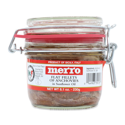 Merro - Flat Fillets Of Anchovies - 230g (8.1 oz)