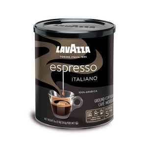 Lavazza - 100% Arabica -  Pre-ground Espresso Coffee - 250g - (8oz)