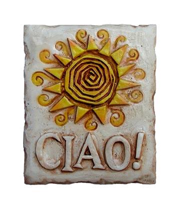 Ciao   - Wall Plaque (643B)