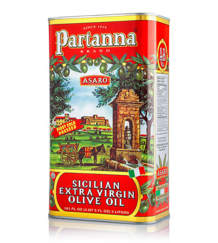 Partanna - Extra Virgin Olive Oil - 3 Liter (101 fl oz)