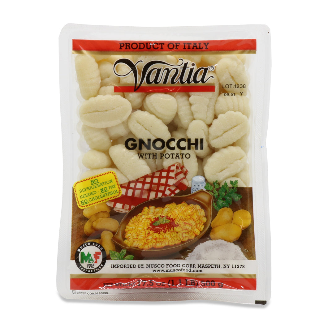 Vantia - Gnocchi Potato - 500g (17.5 oz )