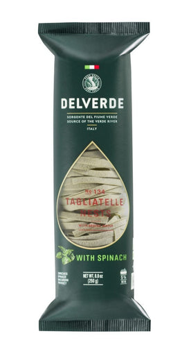 Delverde - Tagliatelle Spinach # 134 - 250g (8.8 oz)
