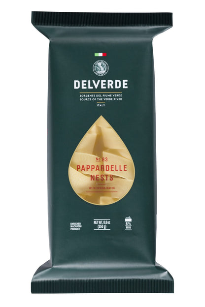 Delverde - Pappardelle Nests # 83 - 250g (8.8 oz)