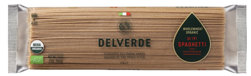 Delverde - Whole Wheat Organic Spaghetti - 453g (16 oz)