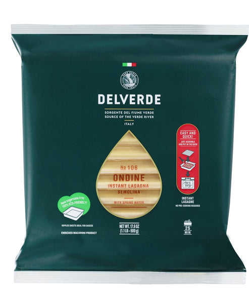 – Coffee Gifts & Cerini - Instant Semolina oz) (17.06 Ondine Delverde # 500g - Lasagna 106