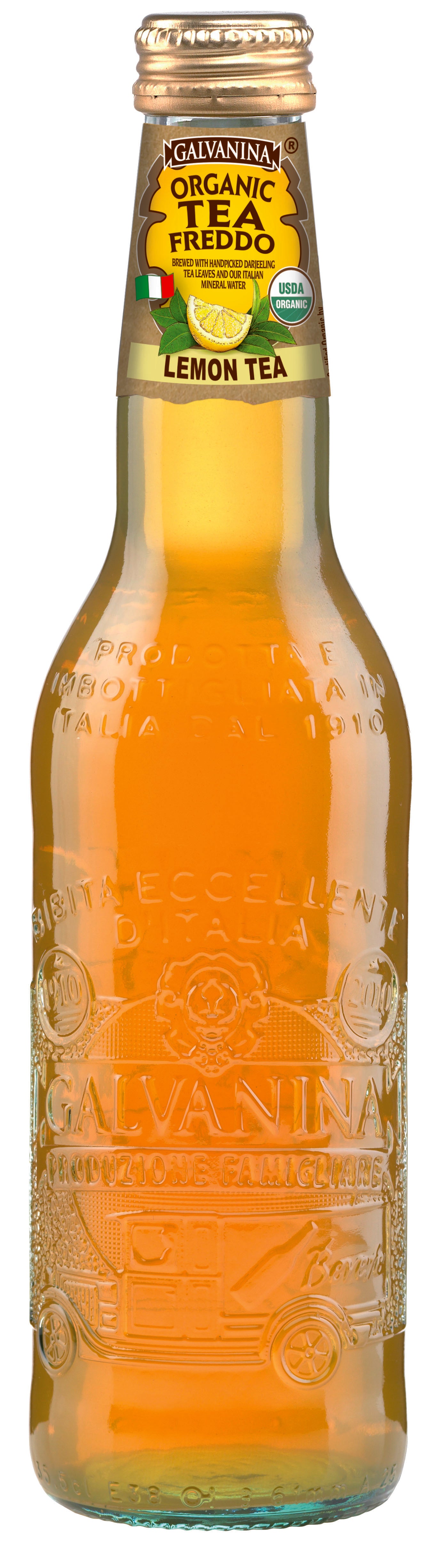 Galvanina - Black Tea With Lemon Tea - 355ml (12 fl oz)