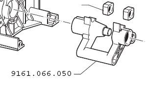 Elbow Shaft for Brew Unit - 9161.066.050