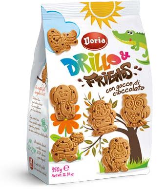 Doria - Drillo & Friends con Cioccolato - 12.34 oz