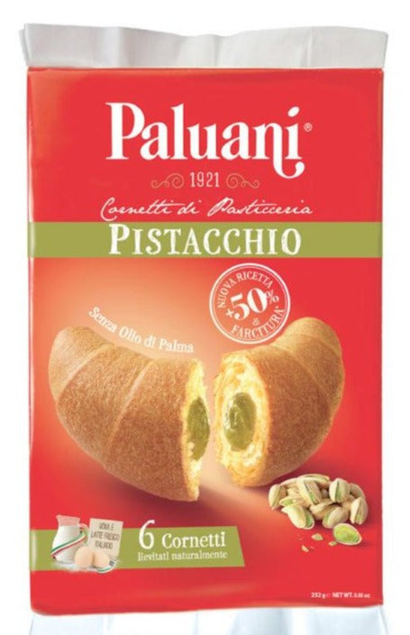 Paluani - Crossants Pistacchio - 252g (8.88 oz)