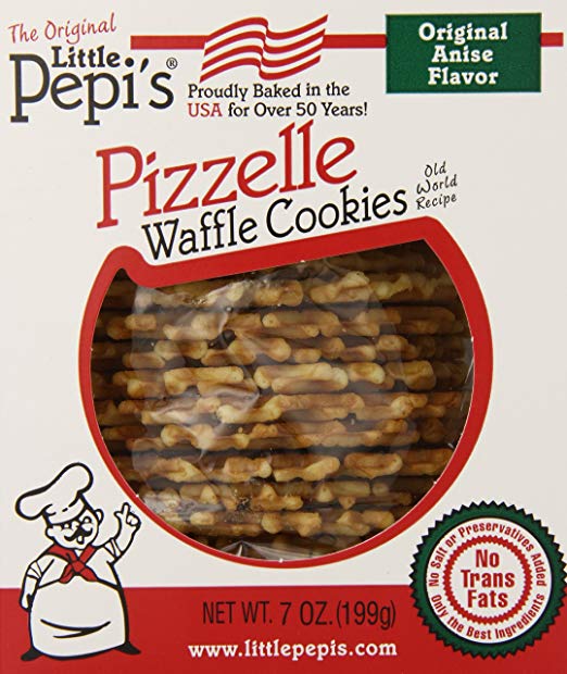 Little Pepi's - Pizelle Anise Flavor Waffle Cookies - 256g (9 oz)