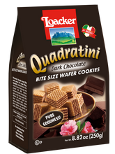 Loacker - Quadratini Dark Chocolate Wafers - 250g (8.82oz)
