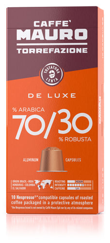 Caffe Mauro - De luxe Nespresso Aluminum Capsule - 10 Ct.