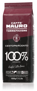 Mauro Centopercento Espresso Beans 2.2 lb Bag