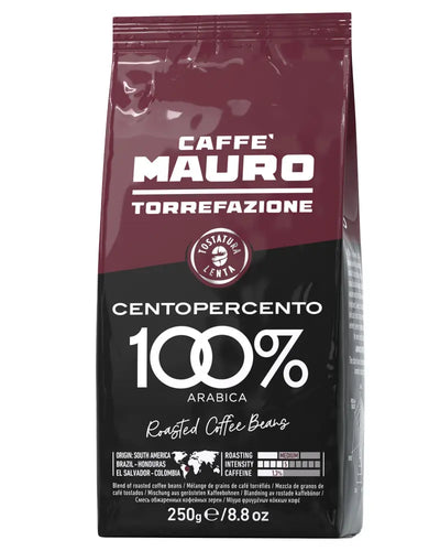 Mauro - Centopercento - Espresso Beans - 250 grams (8.8oz)