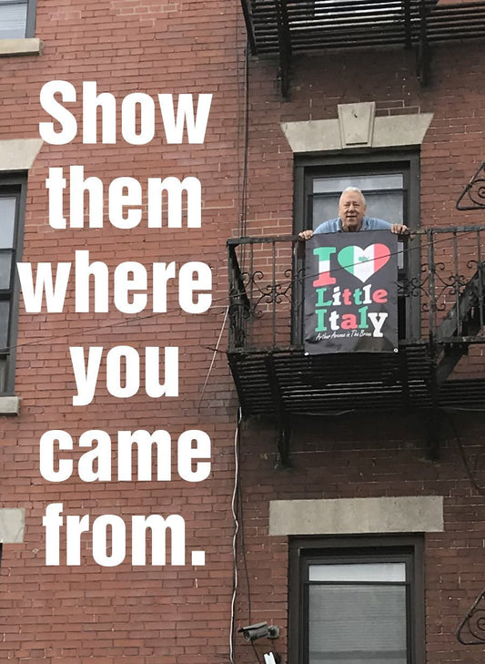 Vinyl Banner - I Love Little Italy 24" x 36"