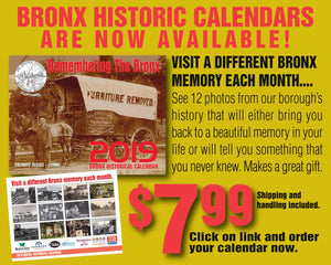 2019 Bronx Historic Calendar (shipping included)