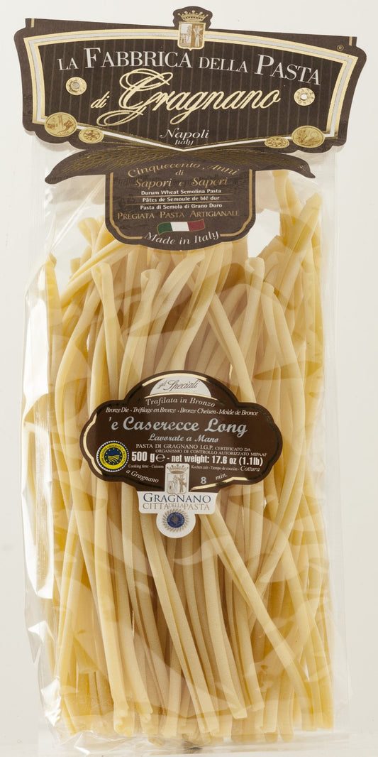 La Fabbrica Della Pasta Di Gragnano - Caserecce Long - 500g (17.6 oz)