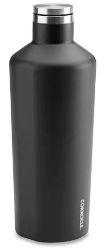 Corkcicle - Canteen - Thermos Wine Bottle - Black - 1.8 Liter (60 oz) –  Cerini Coffee & Gifts