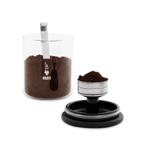 Bialetti - Barattolo - Glass Coffee Canister - Hold 250g